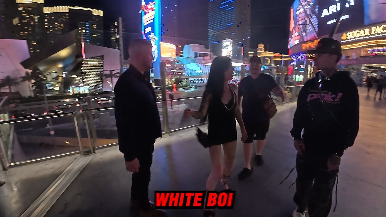 Crazy Vegas Trip Fight Breaks Out Over Drunk Girl!
