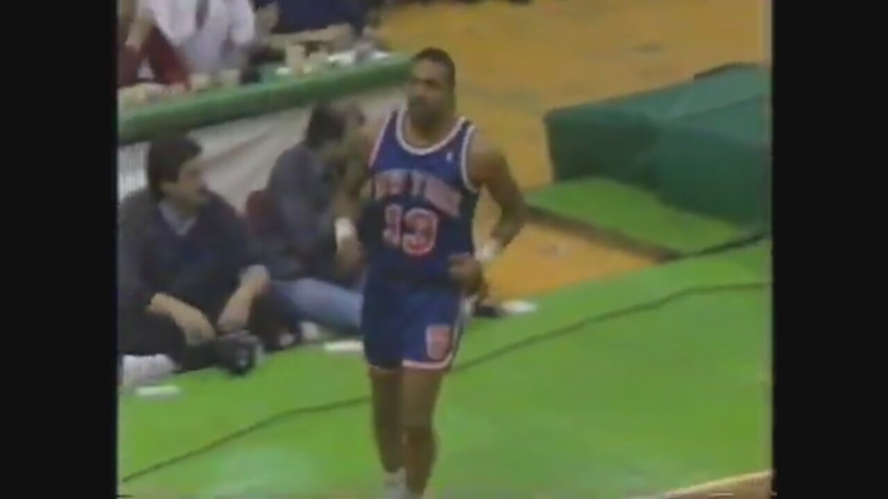 Mark Jackson 17 Points 12 Ast @ Celtics, 1991-92.