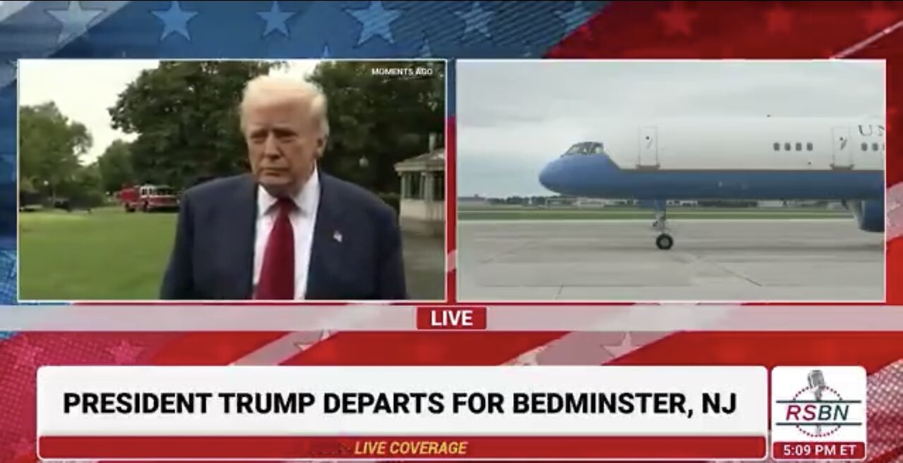 TRUMP❤️🇺🇸🥇🪽🕺ADDRESS THE PRESS🤍🇺🇸🏅🪽🎬SPEND WEEKEND IN BEDMINSTER💙🇺🇸🏅🪽🛫⛳️🏌️🏫⭐️