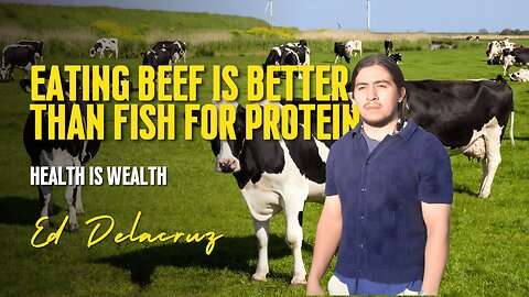 Eating beef is better than fish by Ed Delacruz #health #healthy #healthadvice #shorts #reels