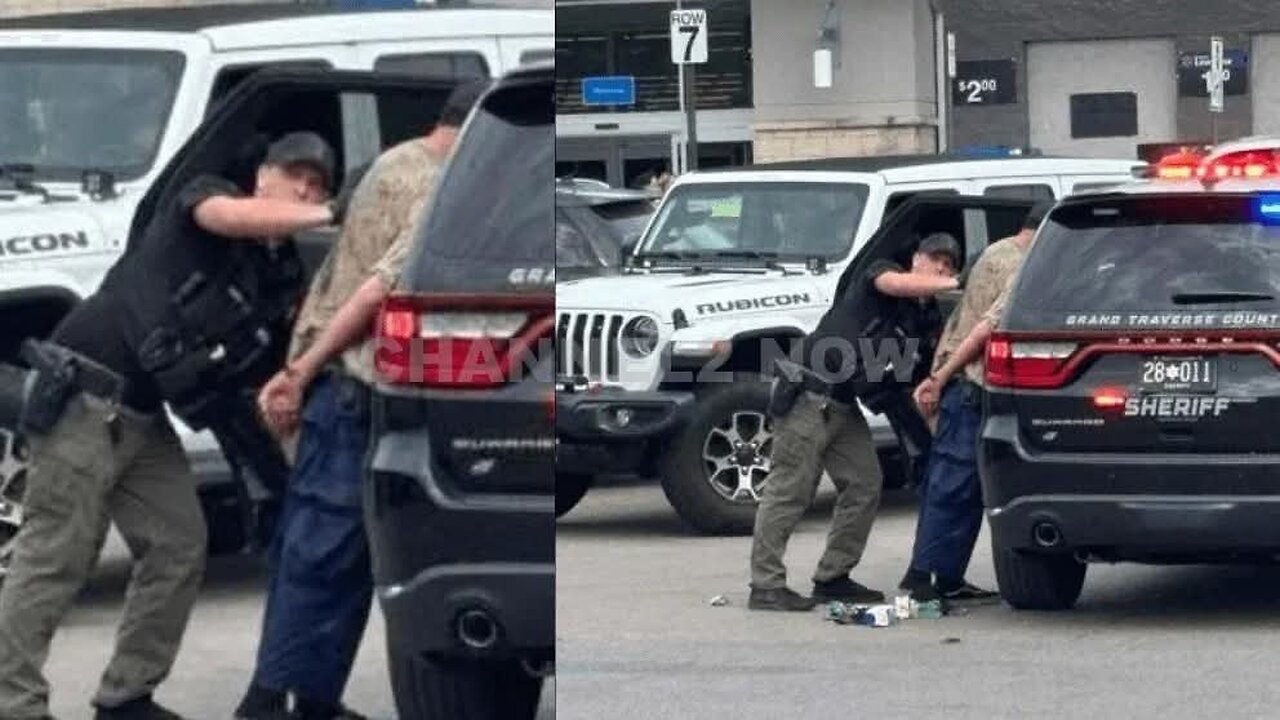 This is the suspect who stabbed several people at Walmart in Traverse City, Michigan