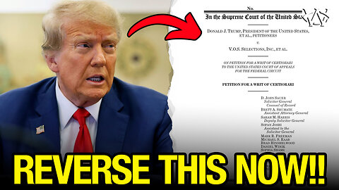 Trump APPEALS to SUPREME COURT!