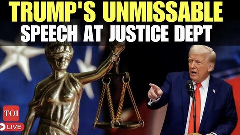 President Trump addresses DOJ on Crime and Justice (March 14, 2025)