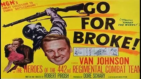 Go for Broke! (War Drama, 1951)