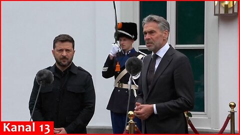 Zelenskiy meets Dutch PM Schoof on first day of NATO Summit in The Hague