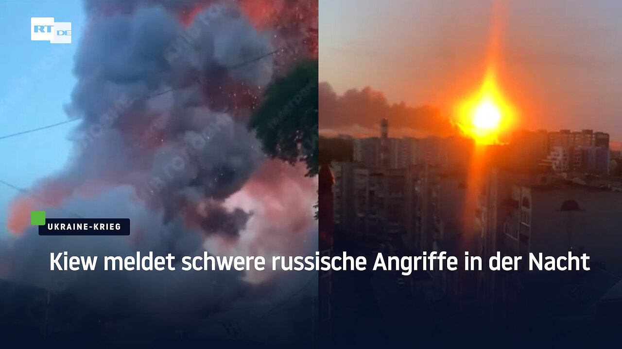 Ukraine meldet schwere russische Angriffe in der Nacht