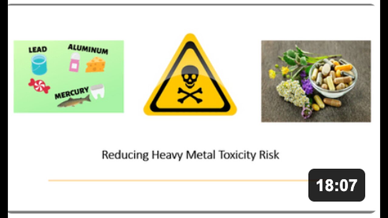 Heavy Metal Toxicity & Detox - Natural Treatment