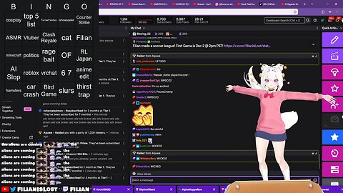 Filian's TikTok Bingo and Minecraft Attempt 9 (11/28/2025)