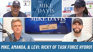Mike, Levi, & Amanda with Ricky Van Rickley of Task Force Hydro 1
