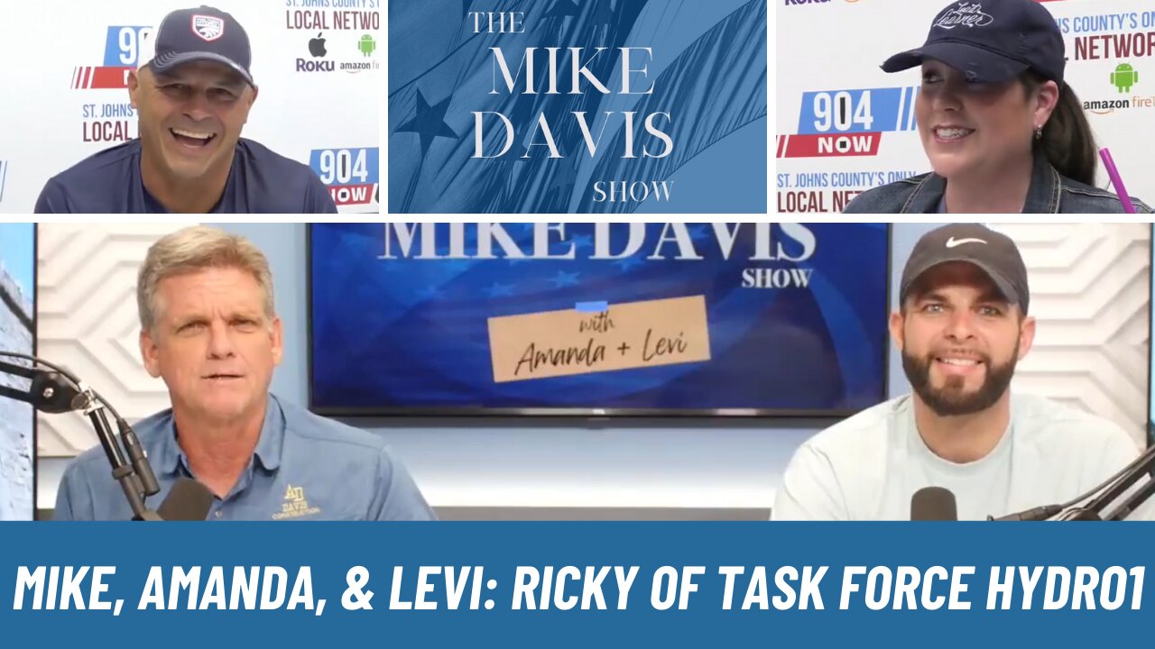 Mike, Levi, & Amanda with Ricky Van Rickley of Task Force Hydro 1