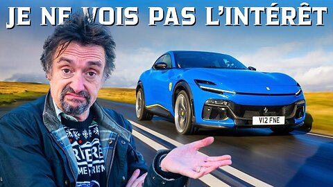 Richard Hammond teste la Ferrari Purosangue – et il n'est pas convaincu ! 🚗💥 | DriveTribe FR