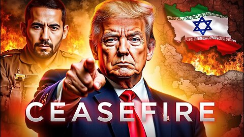 🔥 “Trump Declares Ceasefire: Iran & Israel STOP WAR | Middle East Peace Begins?”