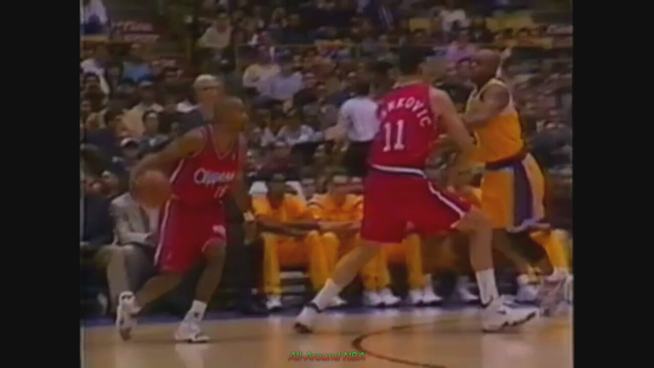 Darrick Martin 18 Points @ Lakers, 1997-98.