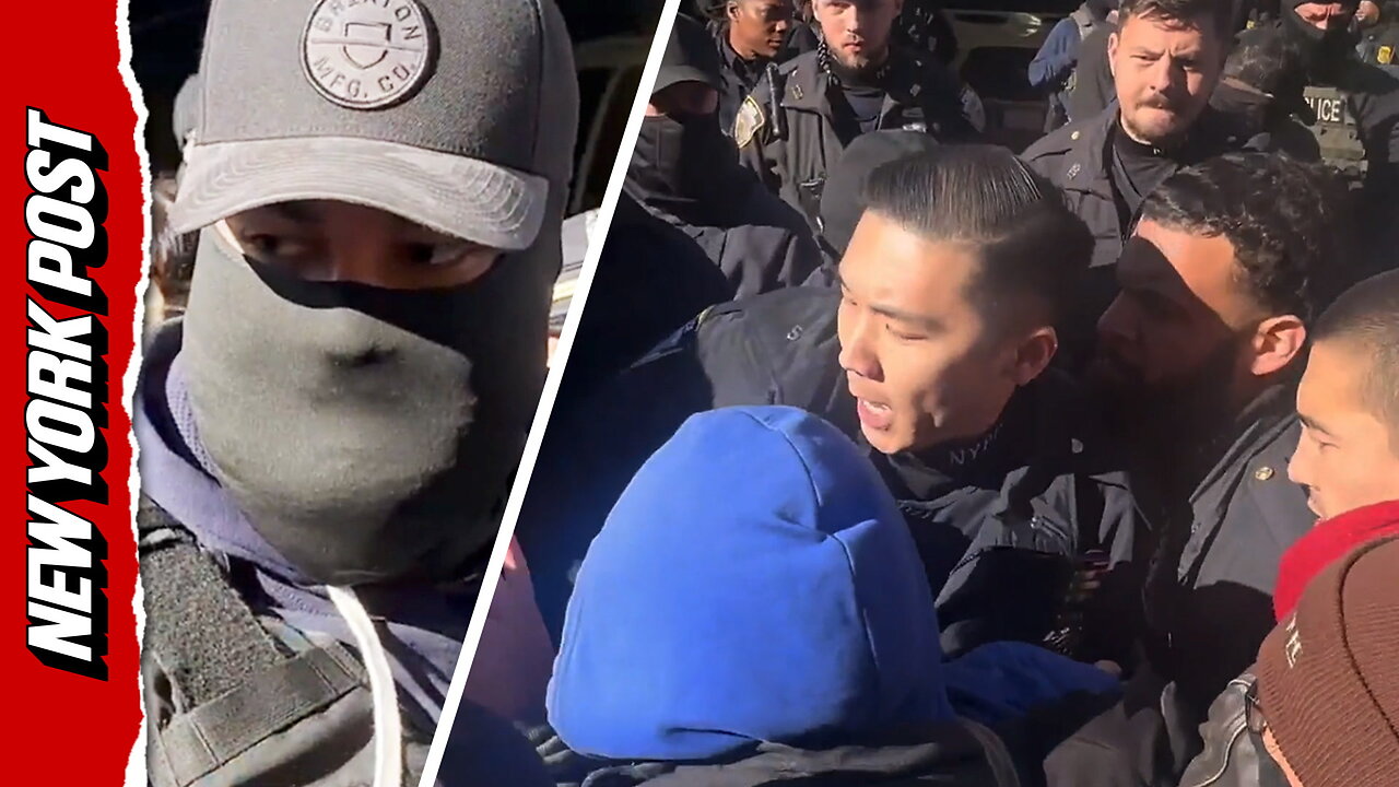 Protesters clash with police on Canal Street, block garage with ICE agents inside