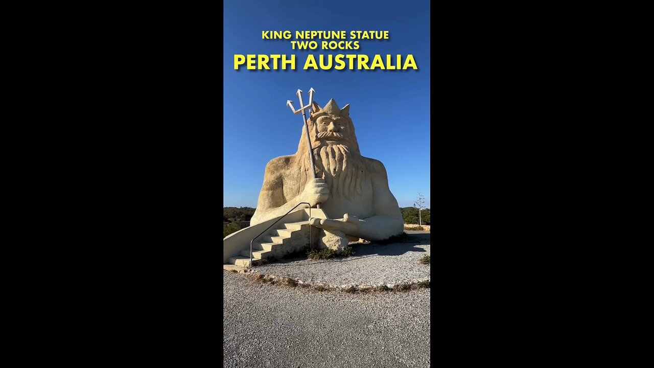 Exploring Perth Australia: King Neptune Statue at Two Rocks