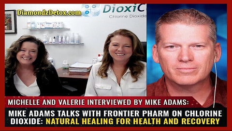 💦 HEALTH WATCH: Mike Adams Talks with Frontier Pharm CEO's on Their Chlorine Dioxide (MMS) Products 💧 Links & Discount Code Below