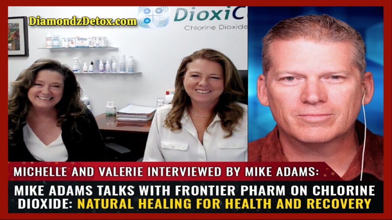 💦 HEALTH WATCH: Mike Adams Talks with Frontier Pharm CEO's on Their Chlorine Dioxide (MMS) Products 💧 Links & Discount Code Below