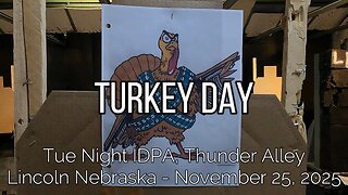Thunder Alley IDPA - Turkey Day (outlaw match) - November 25, 2025