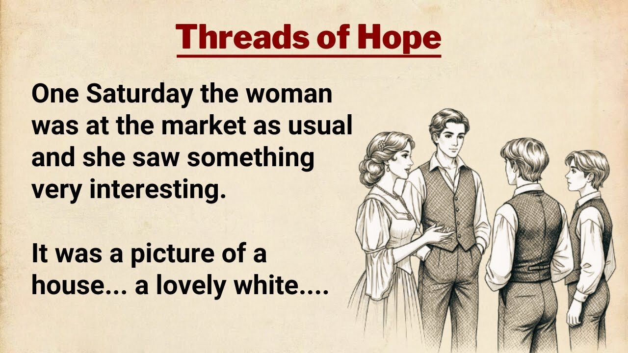 Threads of Hope ⭐ English Story for Reading and Listening Practice | English Audio Story