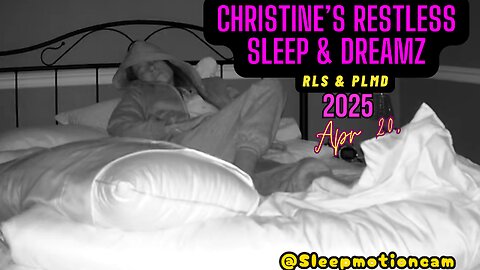 📽️FULL NIGHT SLEEP STREAM 😴 Apr 20, 2025 (PLMD)
