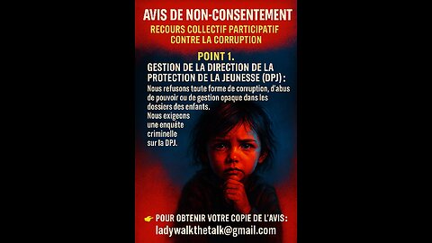 Samedi soir avec Lady Rose : La DPJ protège les criminels et non les enfants