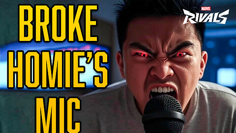 I broke this drunk guy's mic in Marvel Rivals
