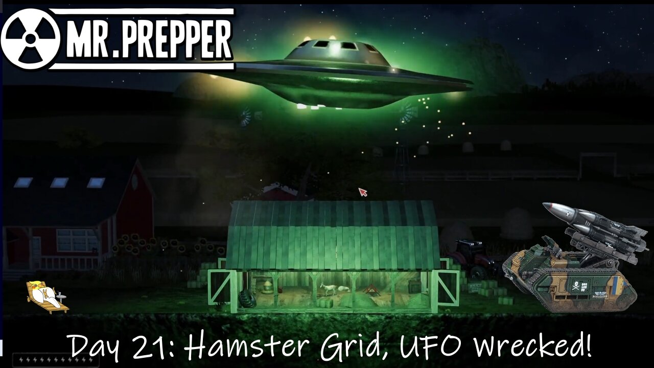 Day 21: Hamster Grid, UFO Wrecked!
