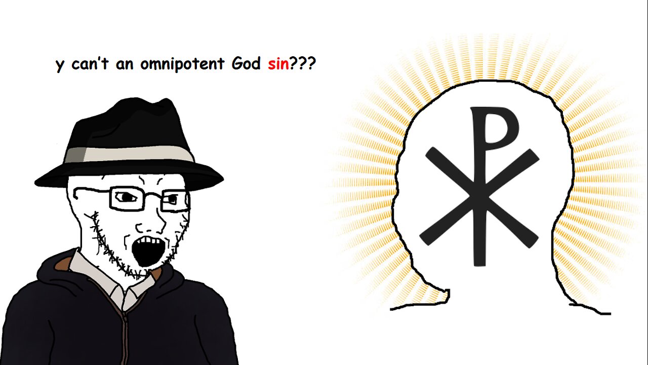 Omnipotent but sinless God "contradiction" debunked in 2 minutes.