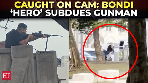 EXCLUSIVE Real-time footage: Australia’s Bondi bystander takes down shooter; parents call him ‘hero'