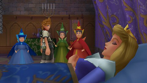 Kingdom Hearts Birth Be Sleep Ventus Three: Sleeping Heart
