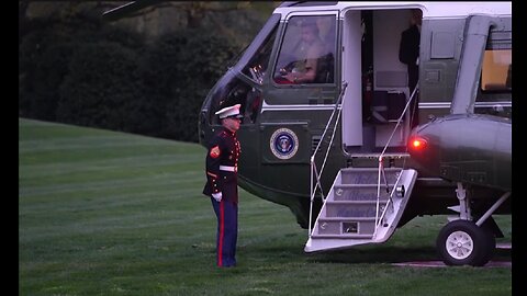 TRUMP RETURNS FROM FLORIDA TO WHITEHOUSE