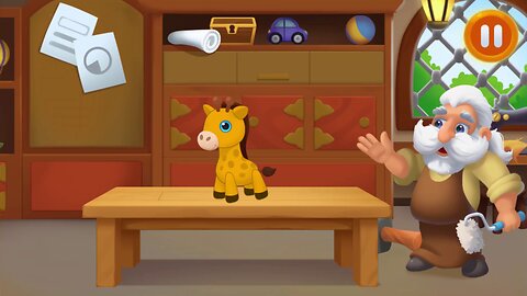Sewing a Giraffe Plush Toy – Toy Maker Game for Toddlers