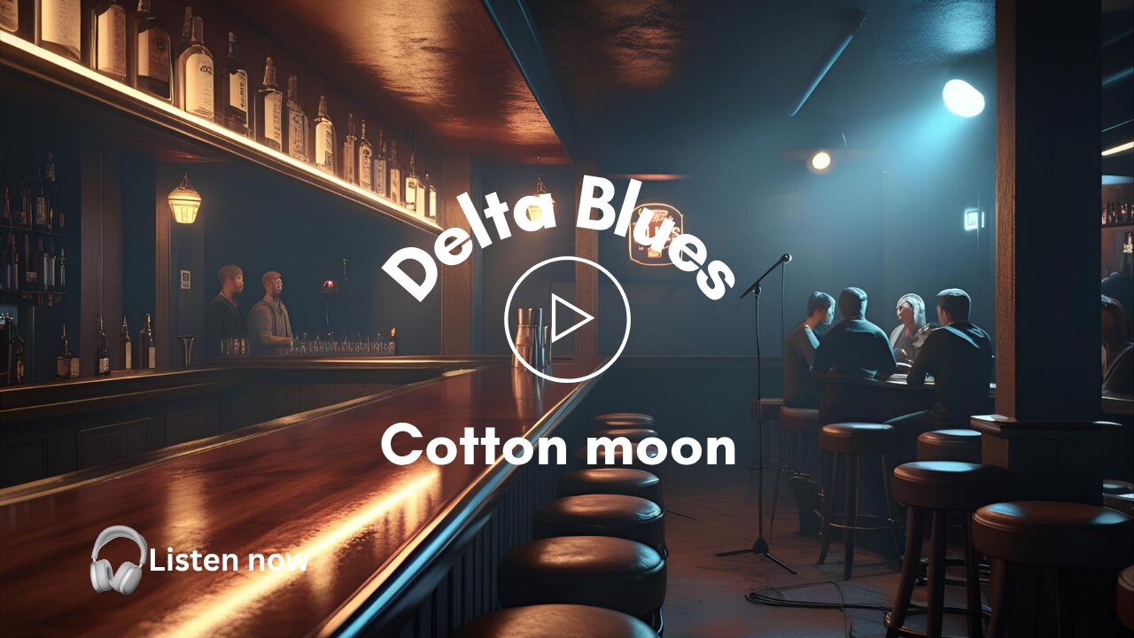 Cotton Moon – Gentle Delta Blues for Nighttime Chill
