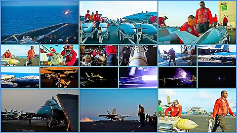 Iran on HIGH ALERT as USS Carl Vinson Battles Houthis 24/7!