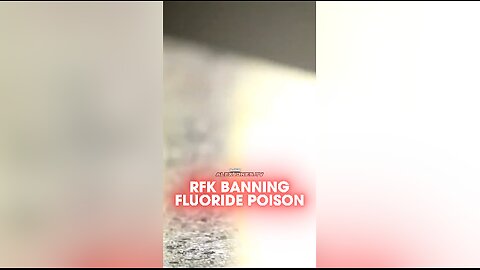 Alex Jones: Robert F Kennedy Jr is Banning Fluoride Pills - 7/29/25