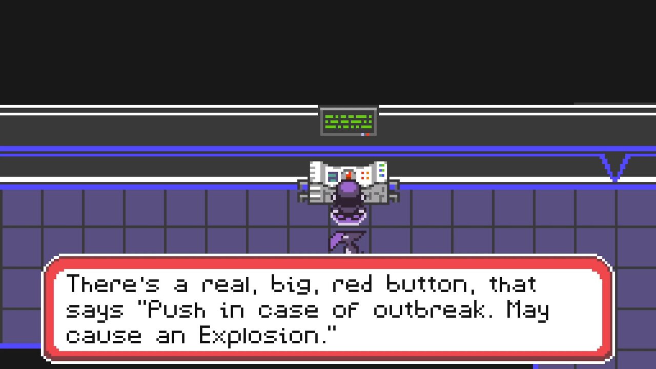 Dokimon part 8, What does this button do?
