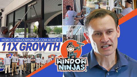 WindowNinjas.com | How Did WindowNinjas.com Grow By 11X? Celebrating the 11X Growth of WindowNinjas.com + Discover How to Scale Your Business? 15 Questions With the Founder of WindowNinjas.com, Gabe Salinas