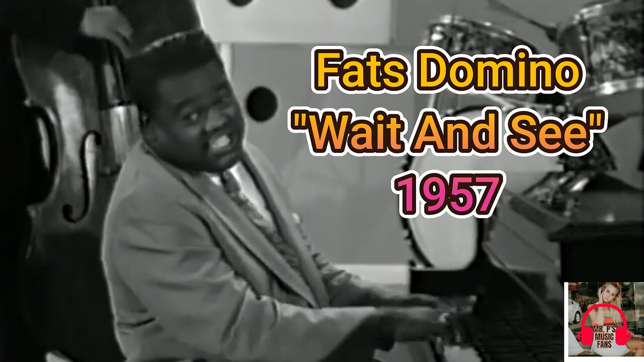 Fats Domino Ignites the Stage – “Wait and See” Live from Jamboree (1957)
