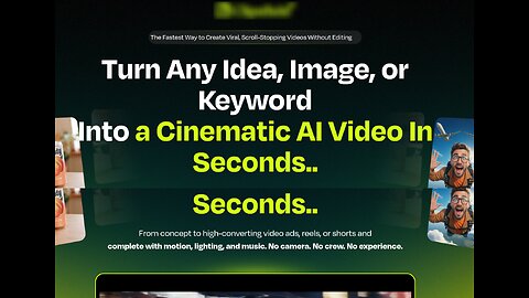 ClipsField AI: The ultimate tool for creating cinematic AI videos from any idea, image, or keyword