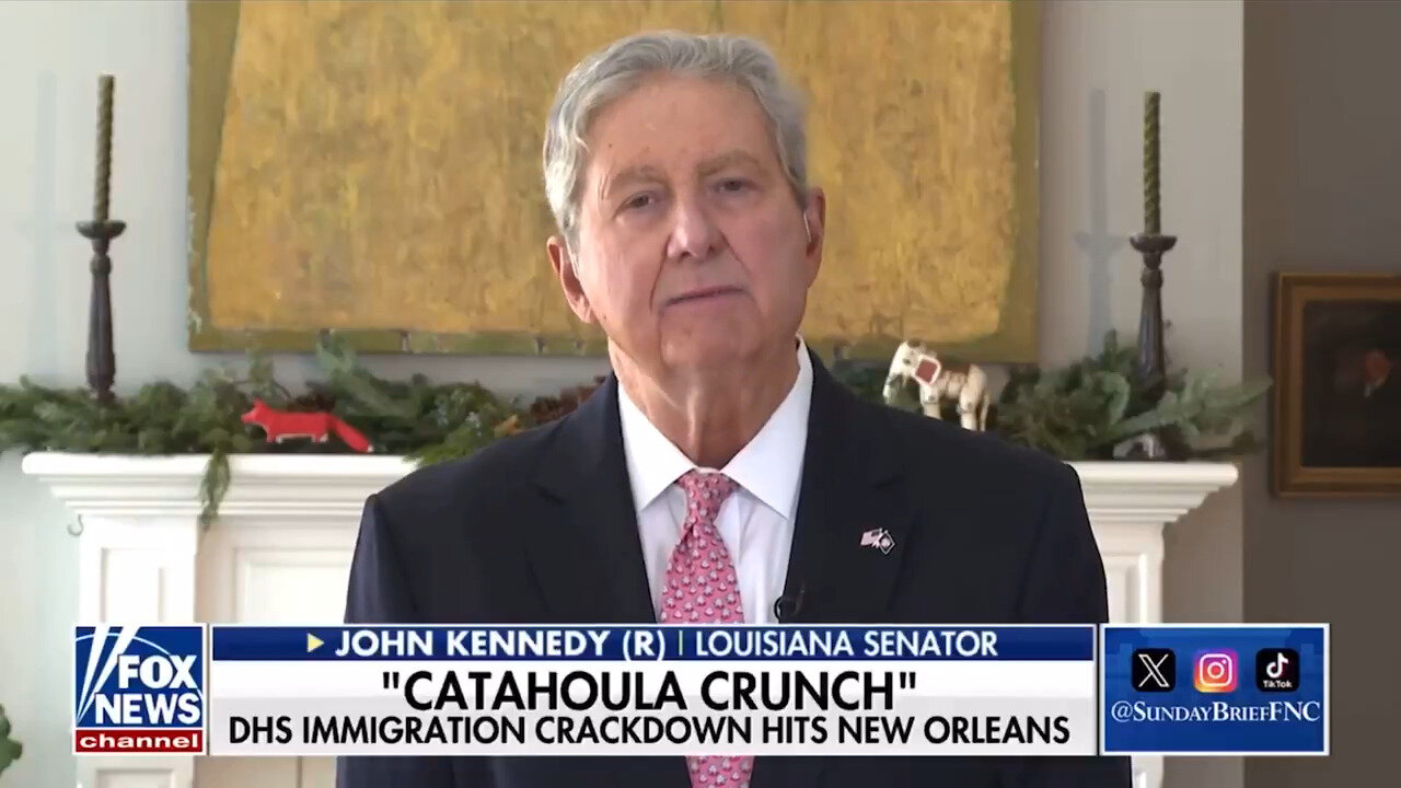 DUH: John Kennedy Uses VERY Small Words To Describe Legal Versus ILLEGAL Immigration To The Left