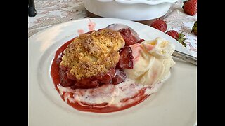 Strawberry Shortcake Cobbler Everyone's Talking About!