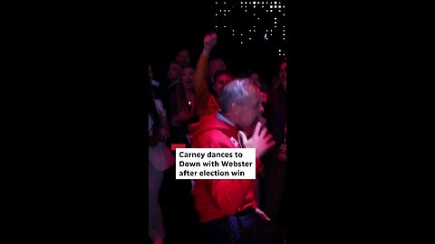 #canada:Mark Carney Celebrates Election Win with Victory Dance to "Time to Win"