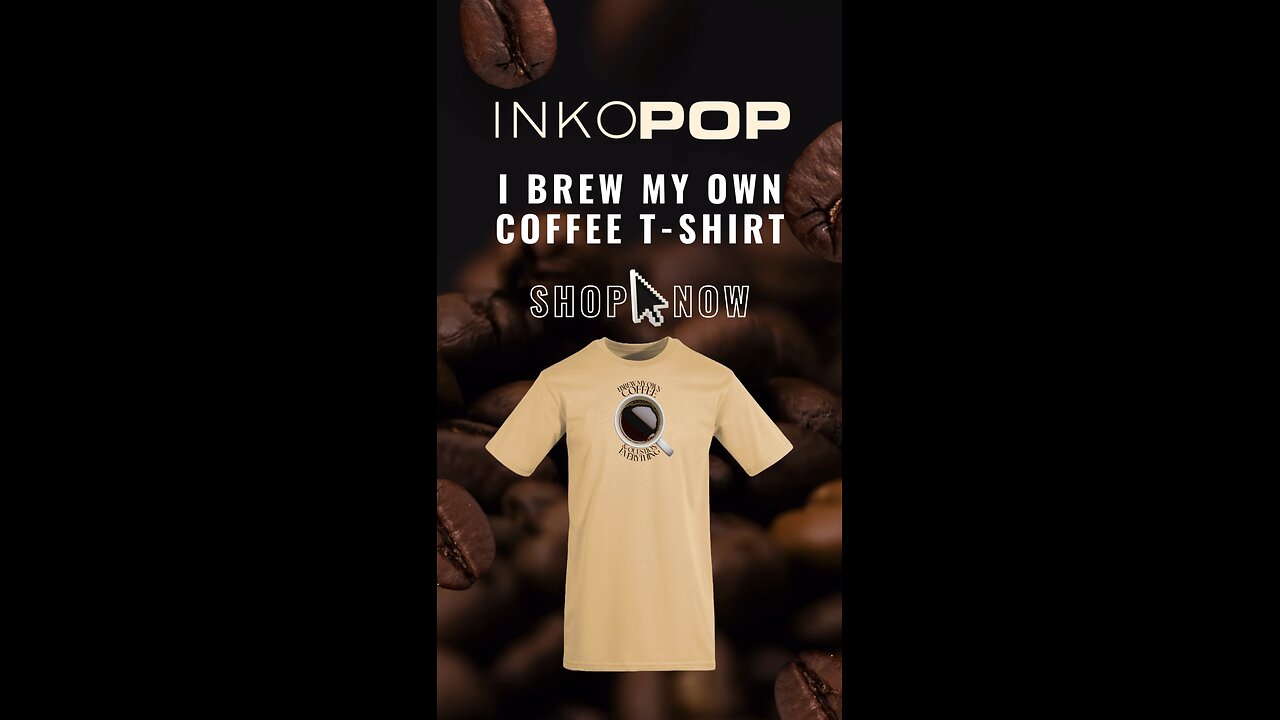 I BREW MY OWN COFFEE T-SHIRT