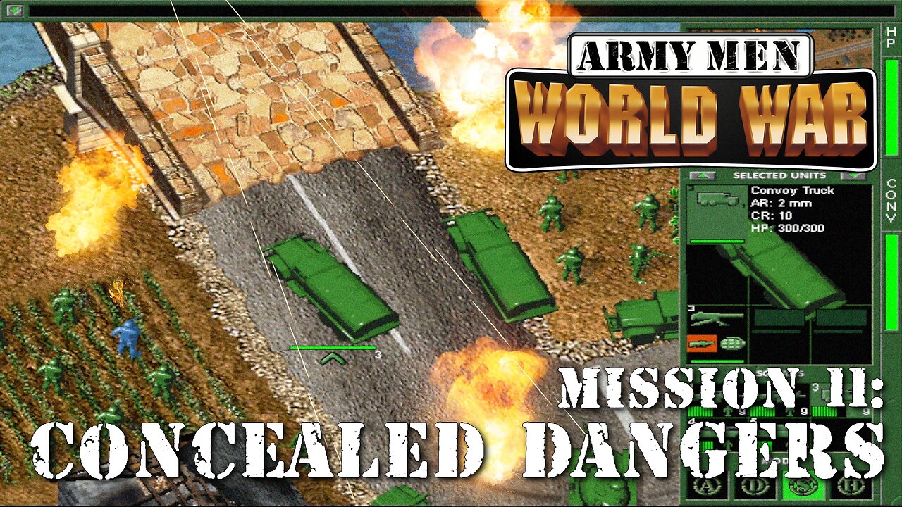 Army Men: World War - PC version - Mission 11: Concealed Dangers