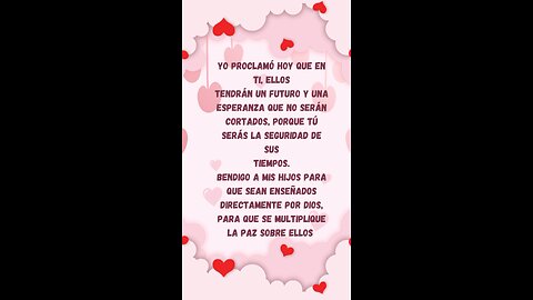 Oración Diaria por nuestros hijos 🙏