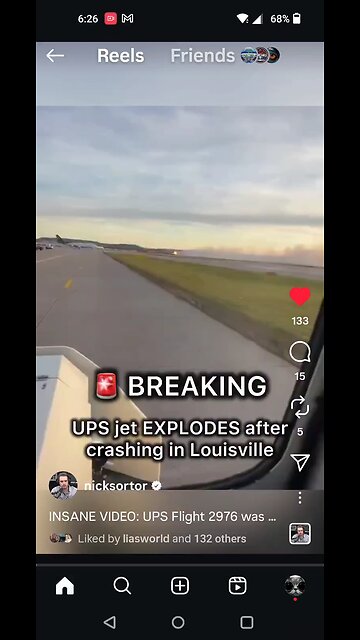 UPS Planes Explodes In Kentucky