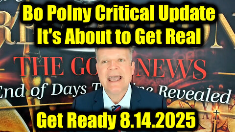 Critical Update. 8-13-25-AT-9PM-CST-35T-EST #TRUTH