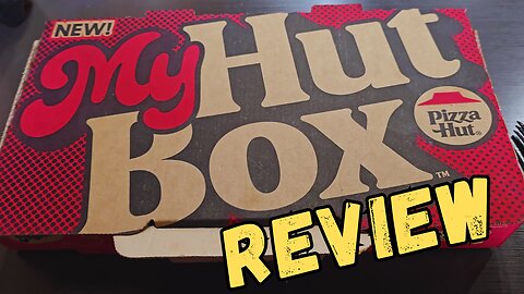 New Pizza Hut My Hut Box Review 🍕 - Is It Worth It?