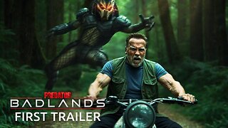 Predator 6: Badlands – First Trailer (2025) Arnold Schwarzenegger, Elle Fanning Movie Teaser Concept