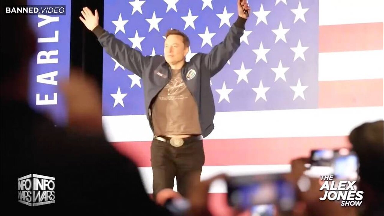 Alex Jones Explains Why Trump Supporters Should Defend Musk